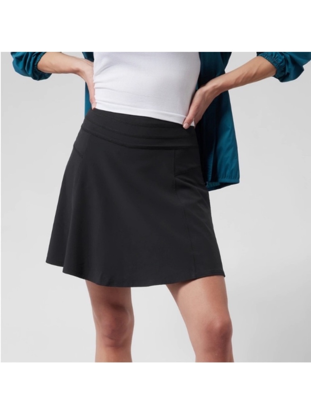 Athleta black All Day Skort size 4